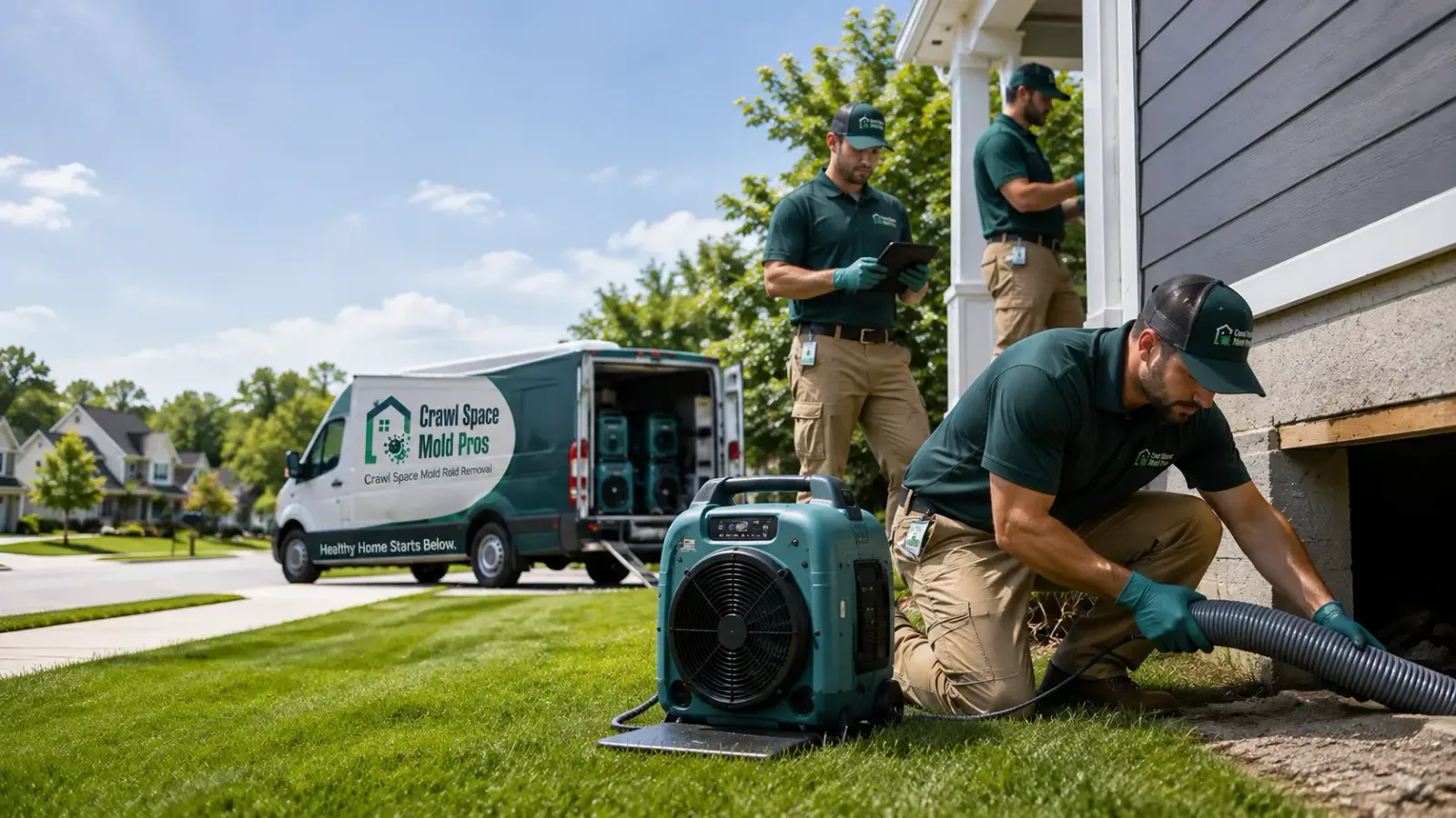 Crawl Space Mold Removal in Wetmore, KS